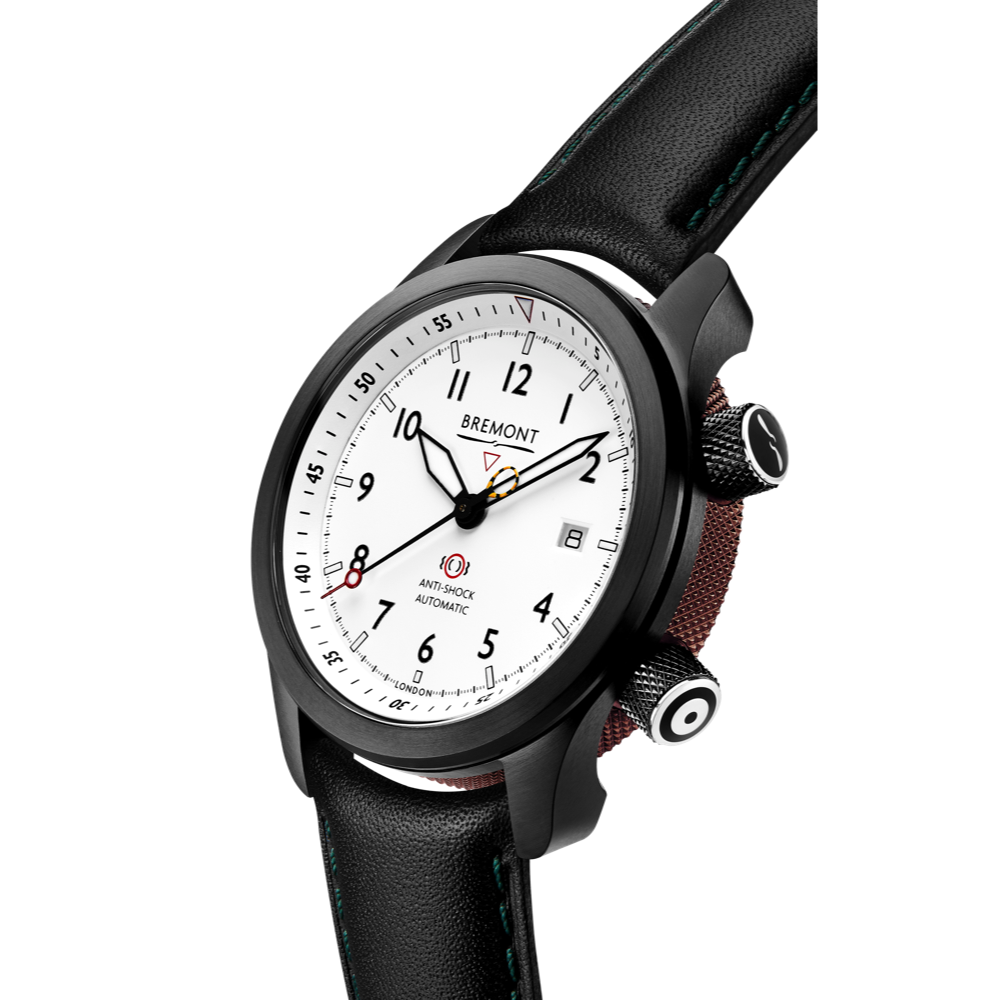 MBII Custom DLC, White Dial with Anthracite Barrel & Closed Case Back