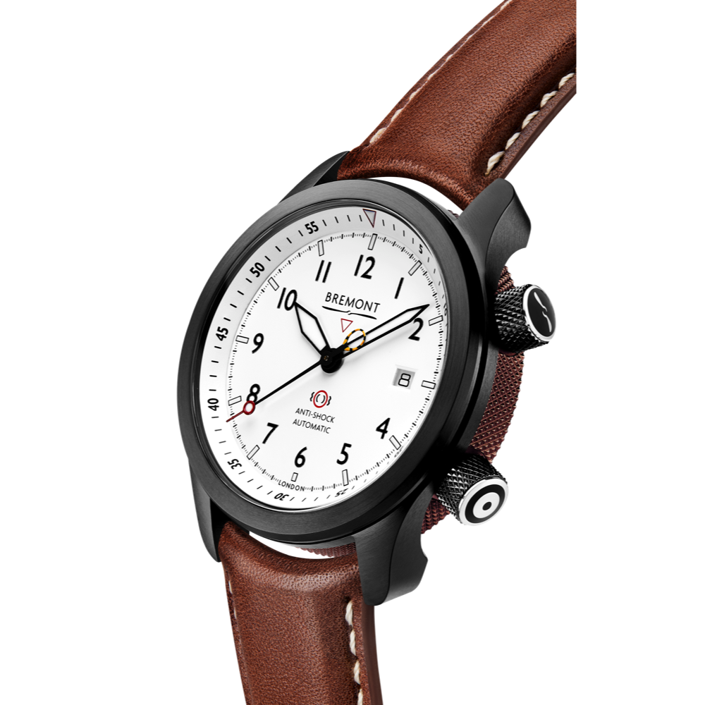 MBII Custom DLC, White Dial with Anthracite Barrel & Closed Case Back