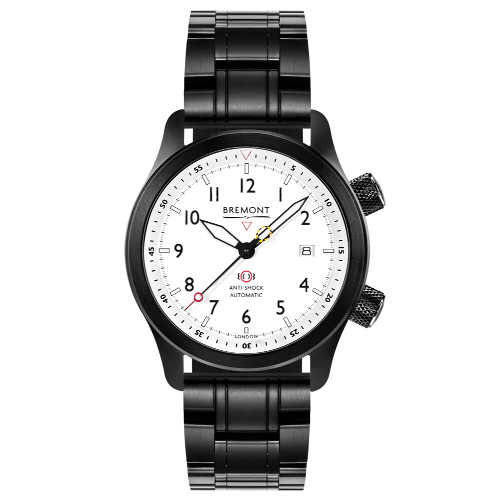 MBII Custom DLC, White Dial with Anthracite Barrel & Closed Case Back