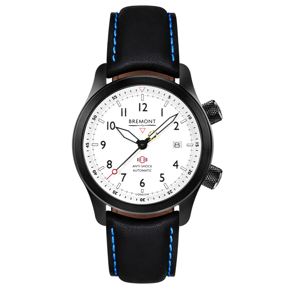 MBII Custom DLC, White Dial with Anthracite Barrel & Open Case Back