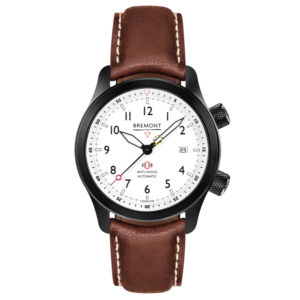 MBII Custom DLC, White Dial with Anthracite Barrel & Open Case Back