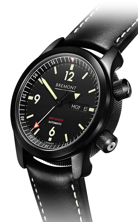 U-2 Black dial, DLC