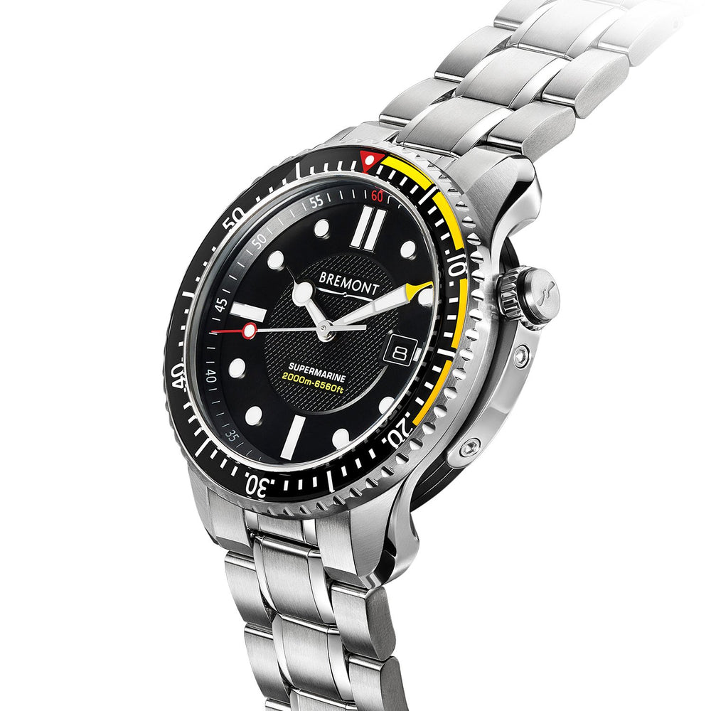S2000 Yellow Supermarine Diving Watch Bracelet